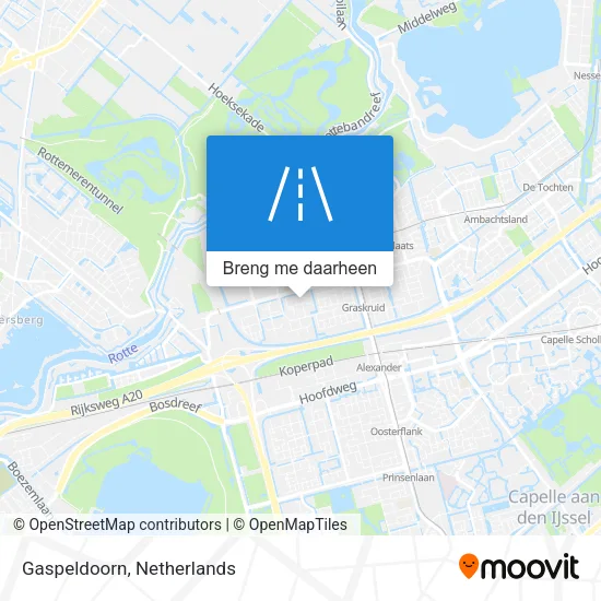 Gaspeldoorn kaart