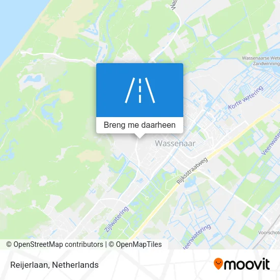 Reijerlaan kaart