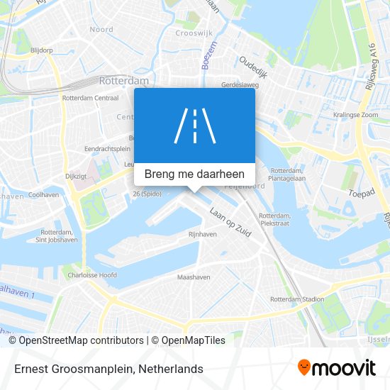 Ernest Groosmanplein kaart
