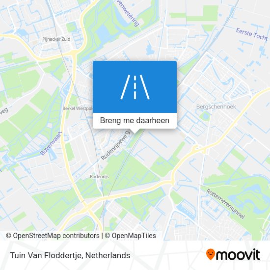 Tuin Van Floddertje kaart