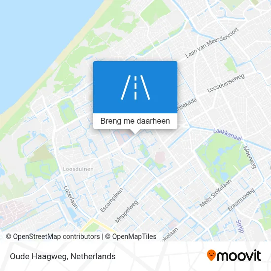 Oude Haagweg kaart