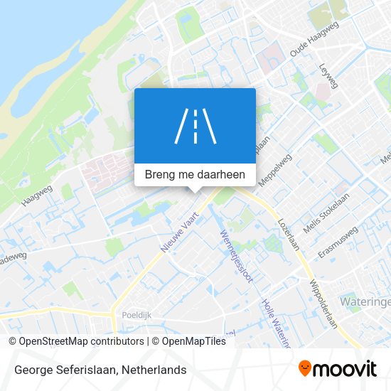 George Seferislaan kaart
