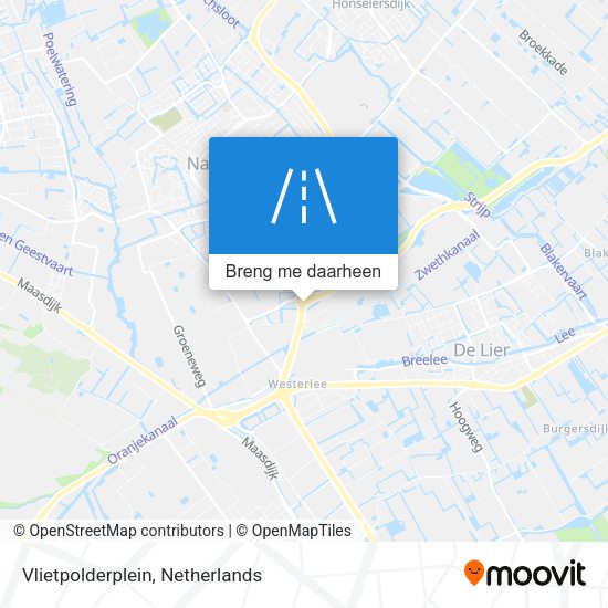 Vlietpolderplein kaart