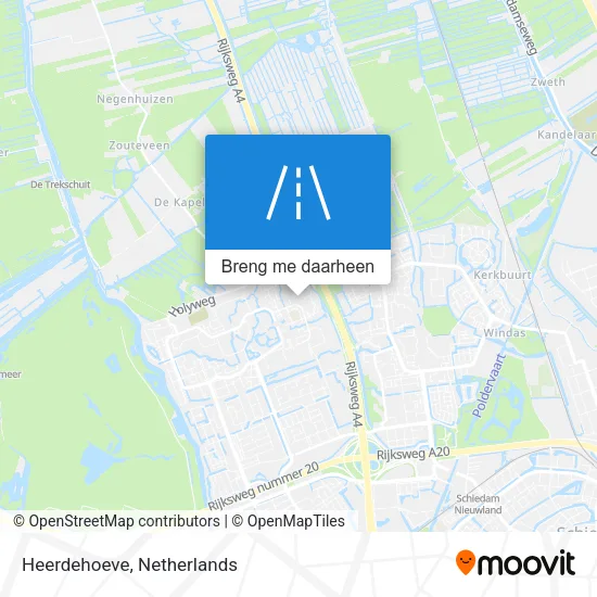 Heerdehoeve kaart