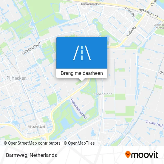 Barmweg kaart