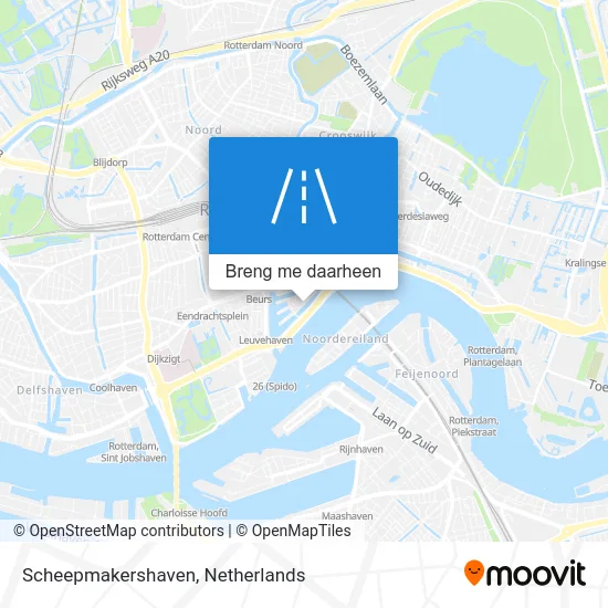 Scheepmakershaven kaart