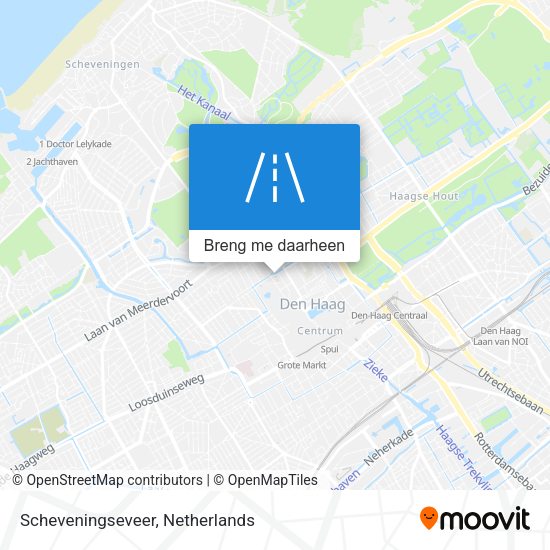 Scheveningseveer kaart