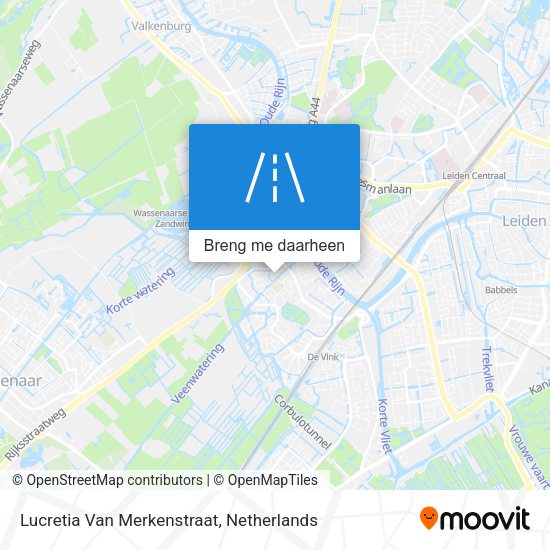 Lucretia Van Merkenstraat kaart