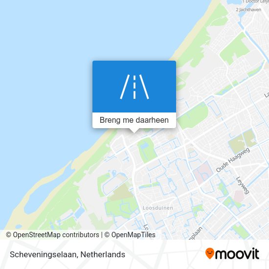 Scheveningselaan kaart