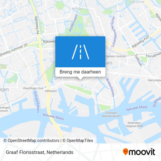 Graaf Florisstraat kaart