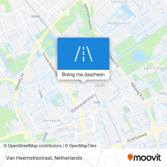 Van Heemstrastraat kaart