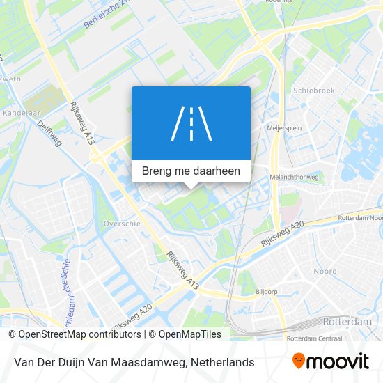 Van Der Duijn Van Maasdamweg kaart