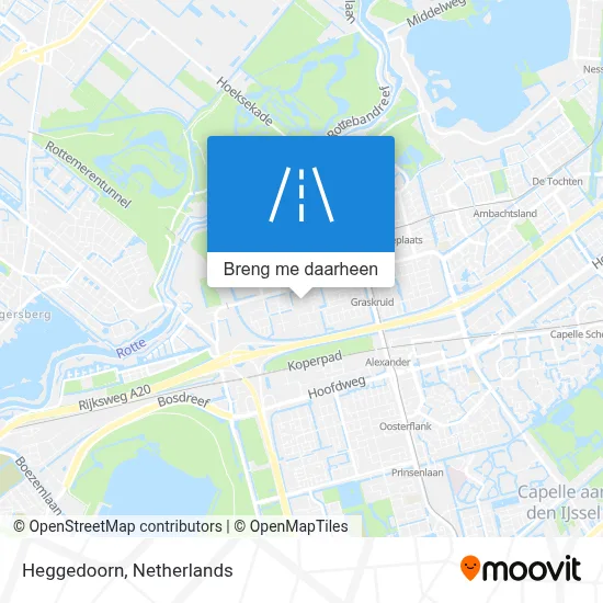 Heggedoorn kaart