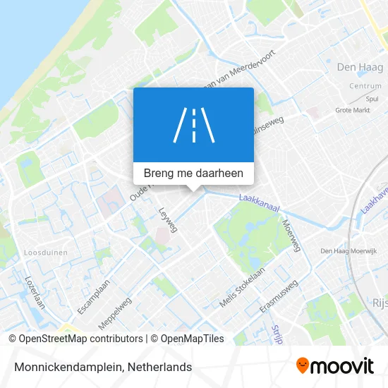 Monnickendamplein kaart