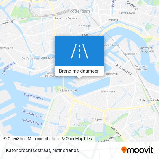 Katendrechtsestraat kaart