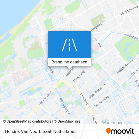 Hendrik Van Noortstraat kaart