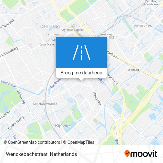 Wenckebachstraat kaart