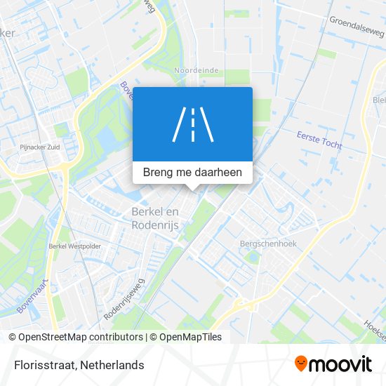 Florisstraat kaart