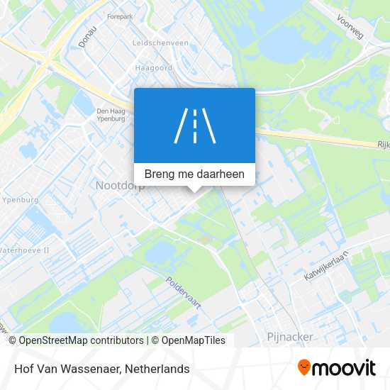 Hof Van Wassenaer kaart