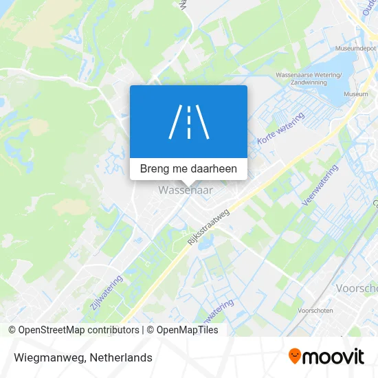 Wiegmanweg kaart