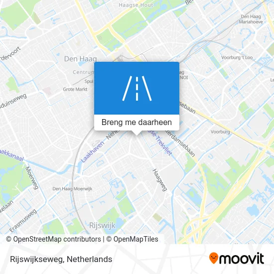 Rijswijkseweg kaart