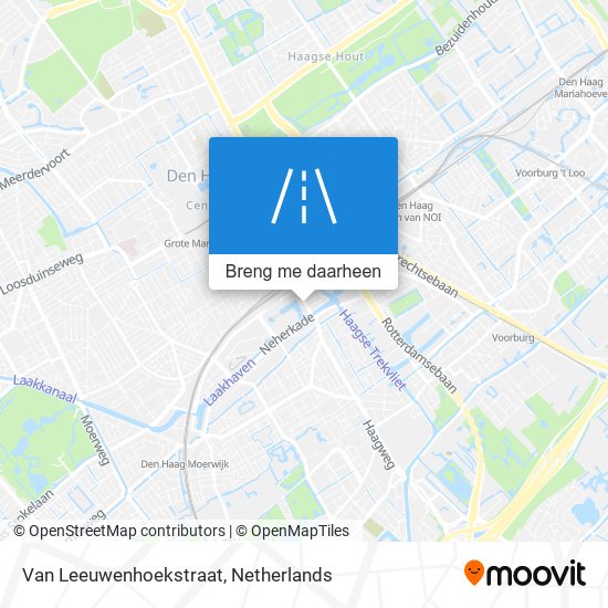 Van Leeuwenhoekstraat kaart