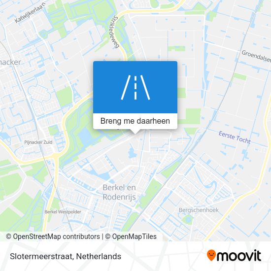 Slotermeerstraat kaart
