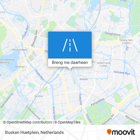 Busken Huetplein kaart