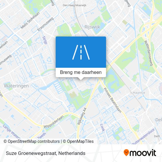 Suze Groenewegstraat kaart
