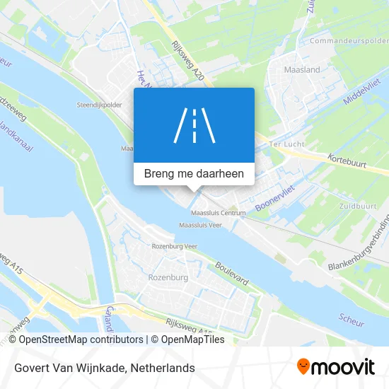 Govert Van Wijnkade kaart