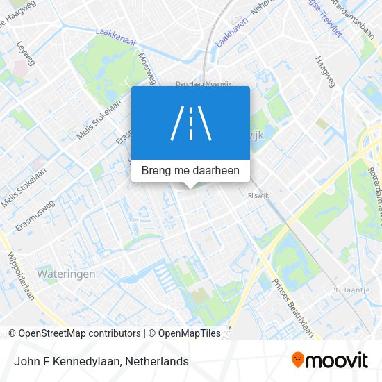 John F Kennedylaan kaart