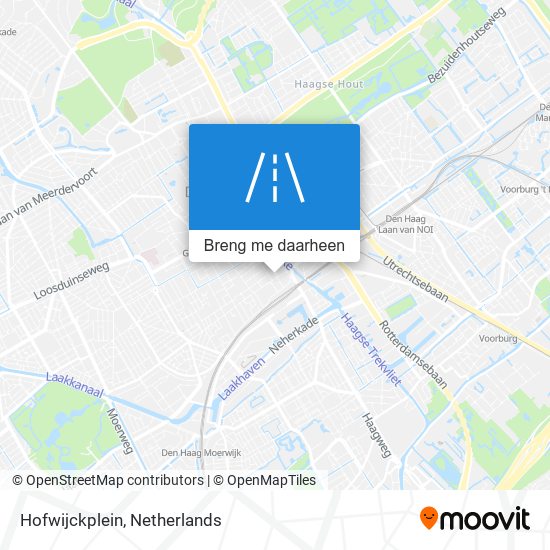 Hofwijckplein kaart