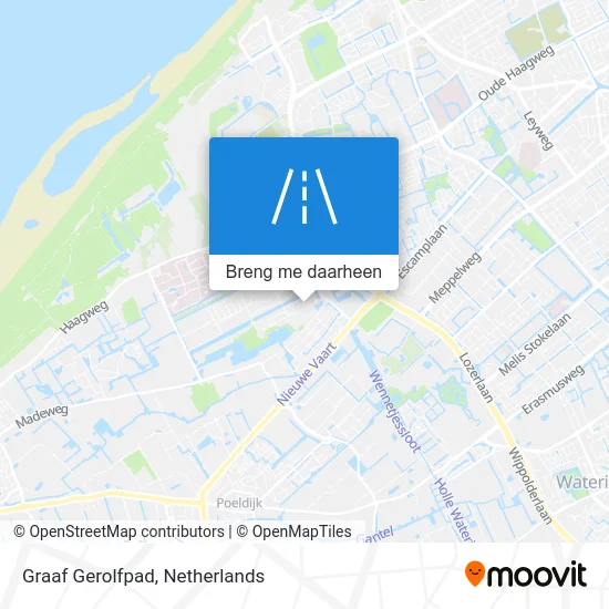 Graaf Gerolfpad kaart