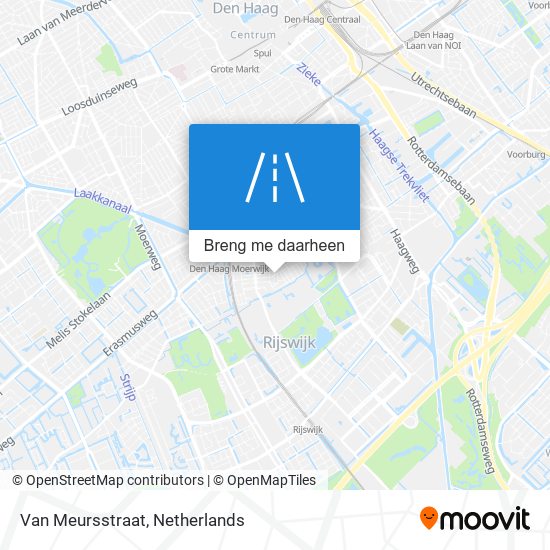 Van Meursstraat kaart