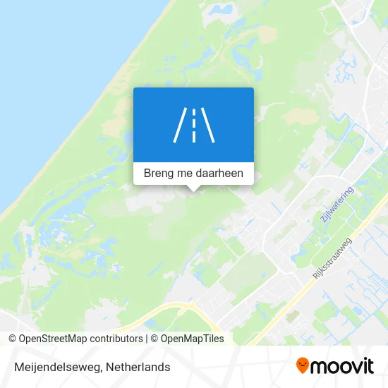 Meijendelseweg kaart