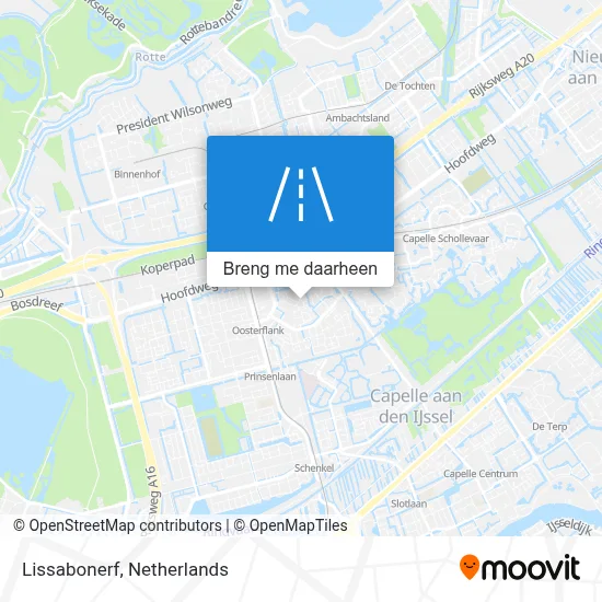 Lissabonerf kaart