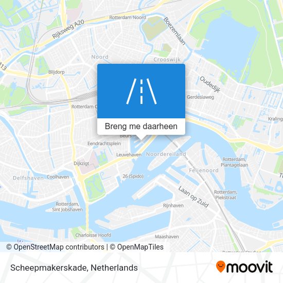 Scheepmakerskade kaart