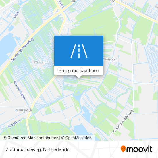 Zuidbuurtseweg kaart