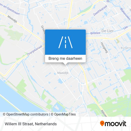 Willem III Straat kaart