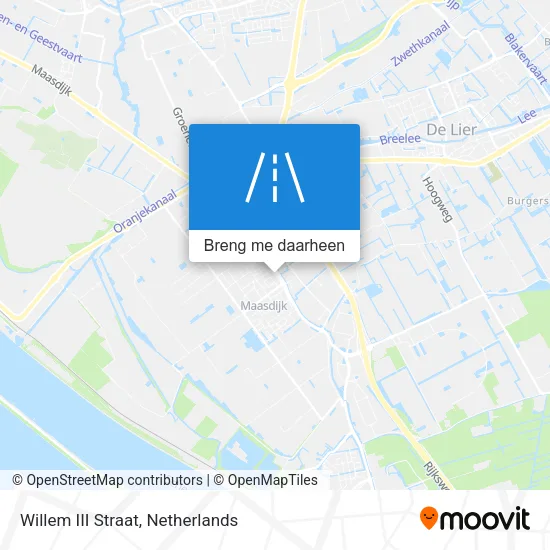 Willem III Straat kaart
