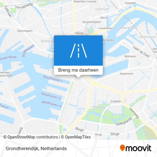 Grondherendijk kaart