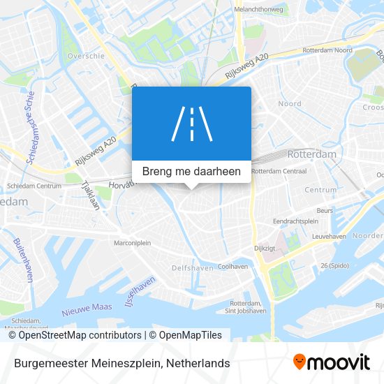 Burgemeester Meineszplein kaart