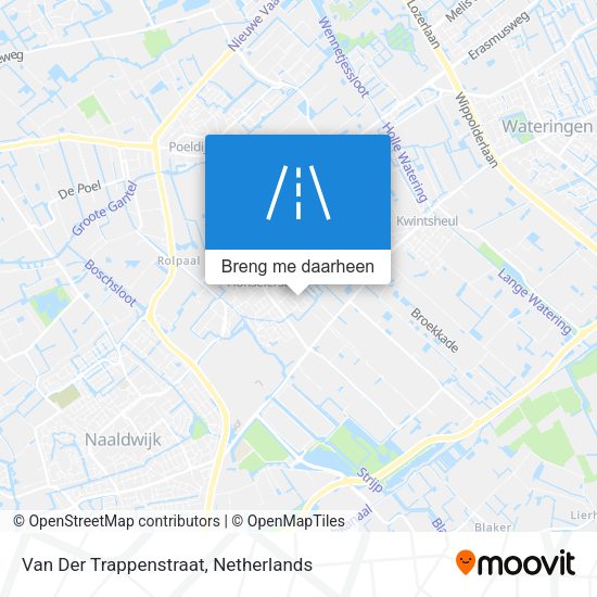 Van Der Trappenstraat kaart