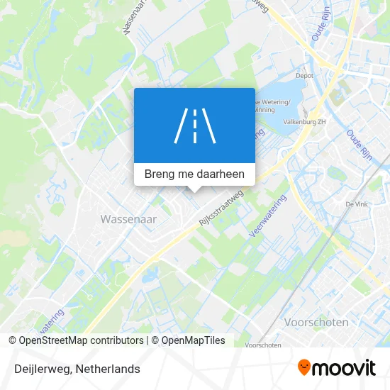 Deijlerweg kaart