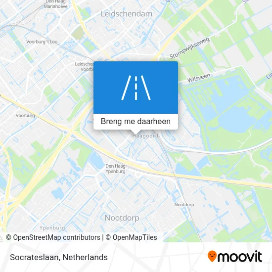 Socrateslaan kaart