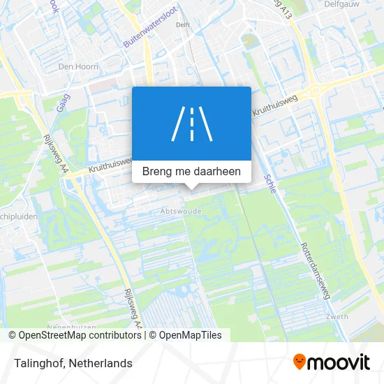 Talinghof kaart