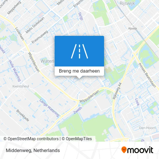 Middenweg kaart