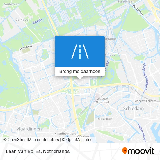 Laan Van Bol'Es kaart