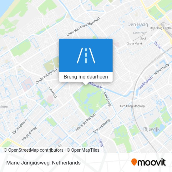 Marie Jungiusweg kaart