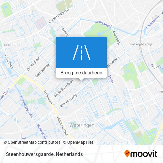 Steenhouwersgaarde kaart